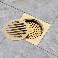 Душевой трап Gappo с решеткой Бронза арт-G81001-4 — фото 8, Трапы для душа