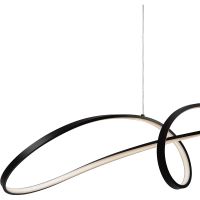 Подвесной светильник Maytoni Modern Curve Черный арт-MOD156PL-L52B4K — фото 2, Подвесные светильники