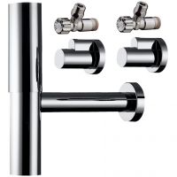 Сифон для раковины Hansgrohe Flowstar G 1/4 арт-52120000 — фото 1, Сифоны для раковины