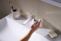 Смеситель для раковины Hansgrohe Tecturis E Хром арт-73020000 — фото 6, Смесители для раковины