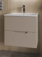 Товар: Тумба с раковиной Orange Line 60 подвесная Латте матовый арт-Li-60TuL+Ra - фото 2 Тумба с раковиной Orange Line 60 подвесная Латте матовый арт-Li-60TuL+Ra — фото 2, Тумбы с раковиной