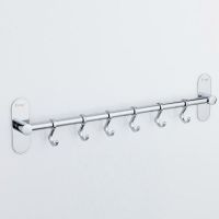 Вешалка для полотенец Frap F38 Хром арт-F3816-6 — фото 2, Крючки для полотенец