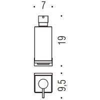 Дозатор для жидкого мыла Colombo Design Look Нержавеющая сталь арт-B9316.HPS1-VAN — фото 2, Дозаторы