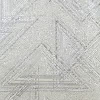 Обои Wiganford by Solo Crystal Ice Винил на флизелине (1,06*10,05) Серый, Геометрия арт-AK2055 — фото 1, Обои для стен