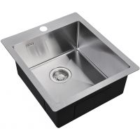 Кухонная мойка ZorG Light Нержавеющая сталь арт-ZL R 450510 — фото 1, Кухонные мойки