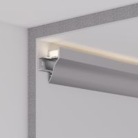 Профиль алюминиевый Arlight накладной для светильников бра Серебристый арт-018828 — фото 2, Профили для светодиодных лент