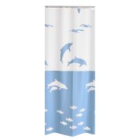 Штора для ванны Ridder Flipper 200х180 Синяя арт-32333 — фото 1, Шторы для ванной