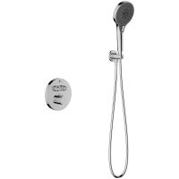 Душевая система Vincea Inspire с термостатом Хром арт-VSFW-3I22MT5CH — фото 3, Встраиваемые душевые комплекты