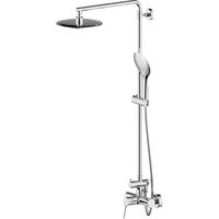 Душевая система Bravat Palace Хром арт-F9172217CP-A-RUS — фото 1, Душевые стойки