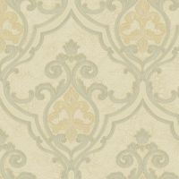 Обои Bernardo Bartalucci Giulia Винил на флизелине (1,06*10,05) Бежевый, Дамаск арт-84125-5 — фото 1, Обои для стен