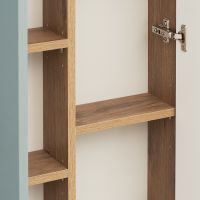 Подвесной шкаф Aquaton Мишель 43 Дуб рустикальный Фьорд арт-1A244203MIX30 — фото 5, Шкафы для ванной