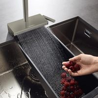 Смеситель для кухни Hansgrohe Aquno Select M81 Сталь арт-73830800 — фото 5, Смесители для кухни