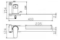 Гигиенический душ со смесителем Orange Sofi Хром арт-M43-831cr — фото 8, Гигиенические души