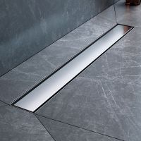 Душевой лоток AM.PM MasterFlow 60 с решеткой Хром матовый / под плитку Tile арт-W01SC-U11-060-04SB — фото 6, Душевые лотки