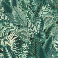 Обои RASCH Denzo II Винил на флизелине (0,53*10,05) Зеленый, Листья арт-833942 — фото 1, Обои для стен