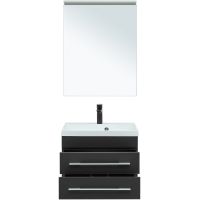 Комплект мебели для ванной Aquanet Верона 58 подвесной Черный матовый арт-287636 — фото 5, Комплекты мебели для ванной