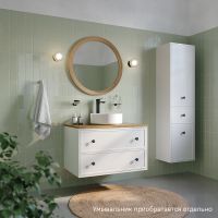 Тумба под раковину Iddis Torr 80 подвесная Белая матовая арт-TOR80WBi95K — фото 6, Тумбы под раковину