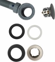 Слив-перелив Allen Brau Priority click-clack Графит брашированный арт-5.31027-MG — фото 8, Сливы-переливы