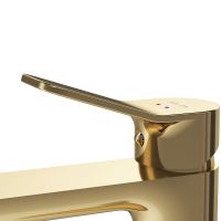 Смеситель для раковины AM.PM X-Joy Золото арт-F85A92099 — фото 9, Смесители для раковины