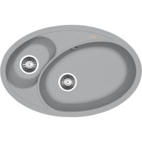 Кухонная мойка Florentina Селена-780 Грей арт-20.265.E0780.305 — фото 1, Кухонные мойки