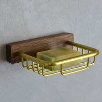 Мыльница Bronze de Luxe Forest Орех Золото матовое арт-10703G — фото 2, Мыльницы