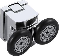 Душевая дверь Aquatek 120 профиль Хром стекло прозрачное арт-AQ ARI RA 12020CH — фото 4, Раздвижные душевые двери