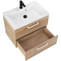 Тумба под раковину BelBagno Aurora 80 подвесная Rovere Nebrasca Nature арт-AURORA-800-2C-SO-RNN — фото 9, Тумбы под раковину