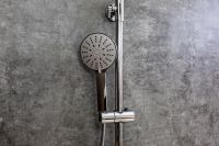 Душевая система Agger Thermo Хром арт-A2461100 — фото 11, Душевые стойки