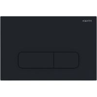 Клавиша смыва Aquatek Черная матовая арт-KDI-0000017 — фото 1, Кнопки смыва