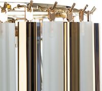 Люстра Divinare Frizzante Белая матовая Золото арт-1681/01 SP-9 — фото 2, Люстры