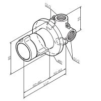 Смеситель для душа AM.PM X-Joy с термостатом Хром арт-F85A65600 — фото 7, Смеситель для душа