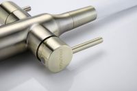 Смеситель для кухни Paulmark Salix Бронза Белый арт-Sa213419-BRw — фото 10, Смесители для кухни