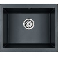 Кухонная мойка Paulmark Gera 60 Черный металлик арт-PM205546-BLM — фото 1, Кухонные мойки