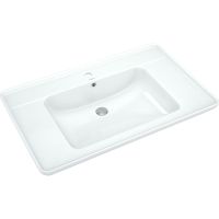 Раковина Кировит Дуглас 850 Белая арт-Вн Крв64 — фото 1, Раковины встраиваемые сверху