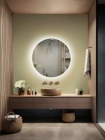 Зеркало Silver Mirrors Плаза 90 с подсветкой с сенсорным выключателем арт-LED-00002719 — фото 2, Зеркала в ванную комнату