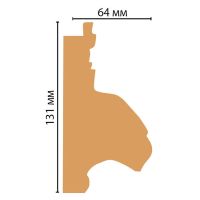 Багет Decomaster 2900x131x64 мм арт-947-954 — фото 2, Багеты