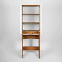 Шкаф пенал VIANT Бостон 65 над стиральной машиной Белый Дуб Вотан арт-VBOS645-SHSM — фото 5, Пеналы для ванной комнаты