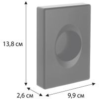 Диспенсер гигиенических пакетов Fixsen Hotel Черный арт-FX-31028B — фото 2, Диспенсеры для гигиенических пакетов