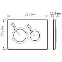 Комплект унитаза с инсталляцией Berges Novum с сиденьем Микролифт и Белой клавишей смыва арт-043250 — фото 12, Комплекты унитаз + инсталляция