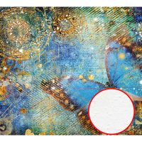 Товар: Фреска Ortograf Животные 3382 Фактура бархат FX Флизелин (3*2,7) Голубой/Золото, Бабочки/Абстракция арт-3382 (бархат FX) - фото 1 Фреска Ortograf Животные 3382 Фактура бархат FX Флизелин (3*2,7) Голубой/Золото, Бабочки/Абстракция арт-3382 (бархат FX) — фото 1, Фрески