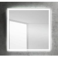 Зеркало BelBagno SPC-GRT 80 с кнопочным выключателем с подсветкой арт-SPC-GRT-800-800-LED-BTN — фото 1, Зеркала в ванную комнату