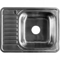 Кухонная мойка Iddis Basic 65 Хром арт-BAS65SRi77 — фото 1, Кухонные мойки