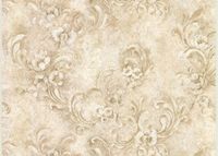 Обои Decori-Decori Gioiello Винил на флизелине (1,06*10,05) Бежевый, Цветы арт-82538 — фото 2, Обои для стен