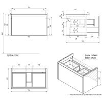 Товар: Тумба под раковину Cersanit Grande 80 подвесная Зеленая арт-64303 - фото 12 Тумба под раковину Cersanit Grande 80 подвесная Зеленая арт-64303 — фото 12, Тумбы под раковину