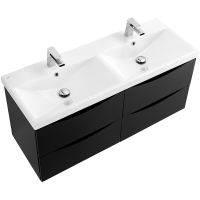 Тумба под раковину BelBagno Marino-Cer 120 подвесная Nero Lucido арт-MARINO-CER-1200-4C-SO-2-NL-P — фото 3, Тумбы под раковину