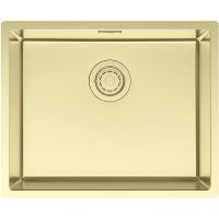 Кухонная мойка Paulmark Lassan 54 Uni Светлое золото арт-LA54-LG — фото 1, Кухонные мойки