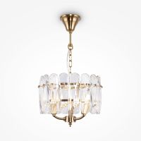 Люстра Maytoni Modern Suite Прозрачная Латунь арт-MOD122PL-03BS — фото 3, Люстры
