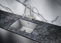 Кухонная мойка Milacio Leon 55 Cuarzo Серый металлик арт-MC.77083 — фото 5, Кухонные мойки