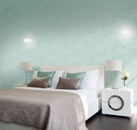 Обои Milassa Casual Флизелин (1*10,05) Бирюзовый, Листья/Абстракция арт-21 021 — фото 2, Обои для стен