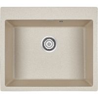 Кухонная мойка Paulmark Kante 60 Бежевая арт-PM106052-BE — фото 1, Кухонные мойки